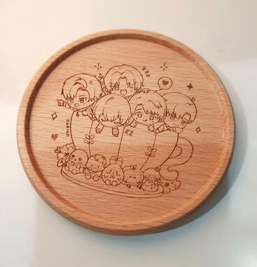 Wooden Coaster